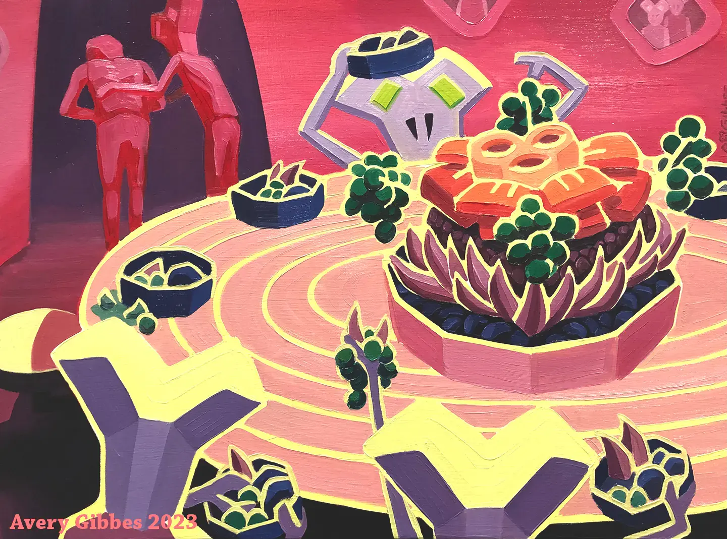 Allergic to Alien Food (Stomach Ache at the Dinner Party)