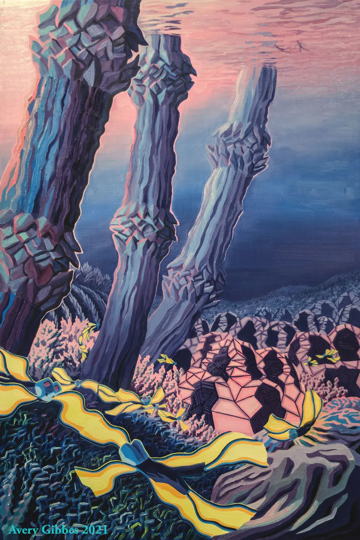 Swimming Above the City of Orennon