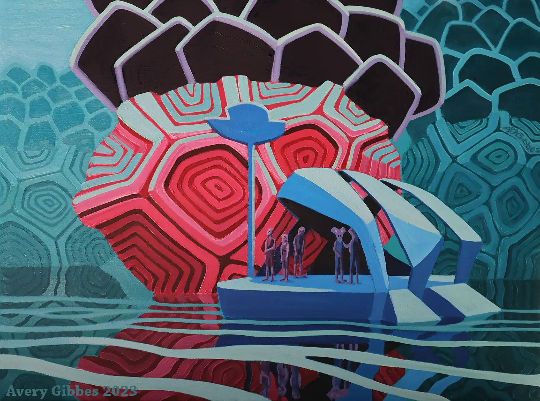 Turned Down By One Shuttle Boat, Waiting For The Next One